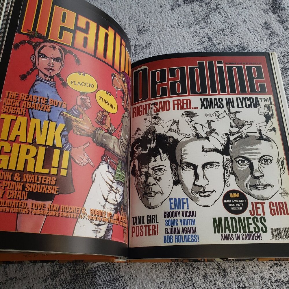 The Cream of Tank Girl Hard Cover Graphic Novel Comic Book First Edition 2008 - Picture 11 of 16